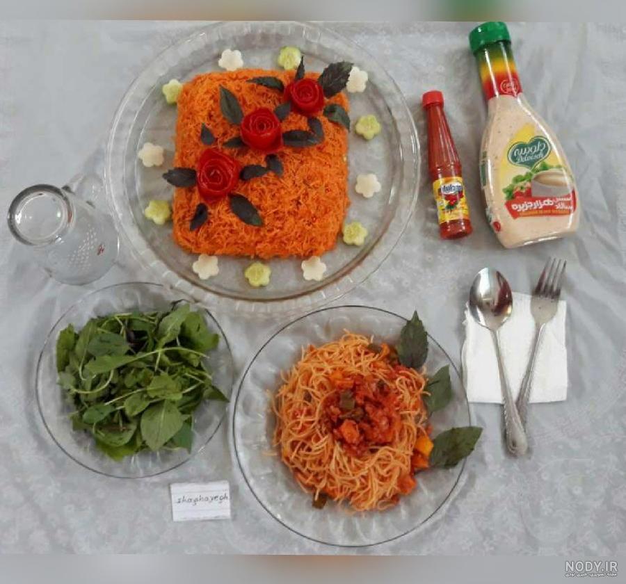 ژورنالی از تزیین سالاد فصل جدید مجلسی زیبا و شیک برای مهمانی