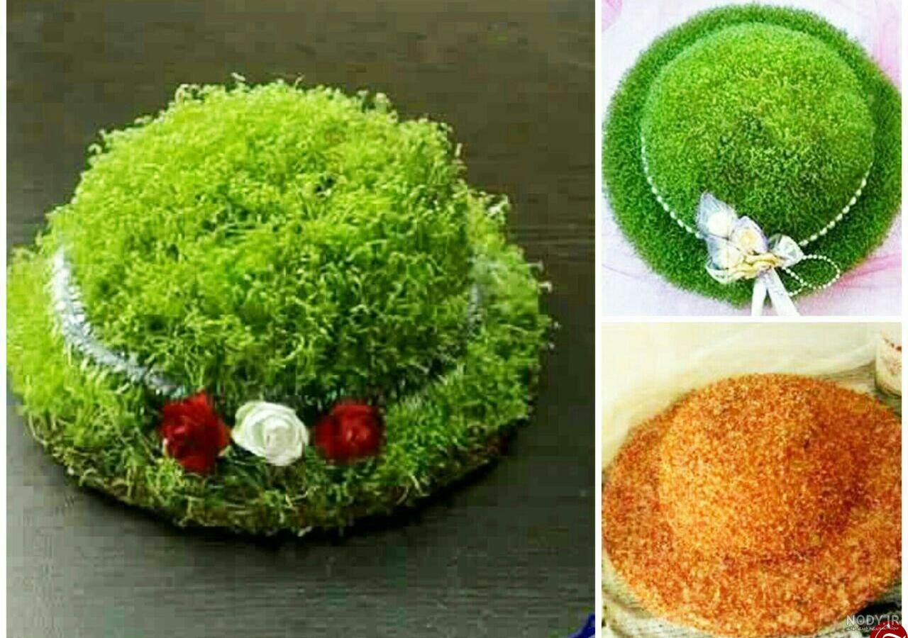 سبزه ارزن باخاک ژله ای برای عید 95 | سرآشپز پاپیون سبزه ارزن باخاک ژله ای برای عید 95 | سرآشپز پاپیون