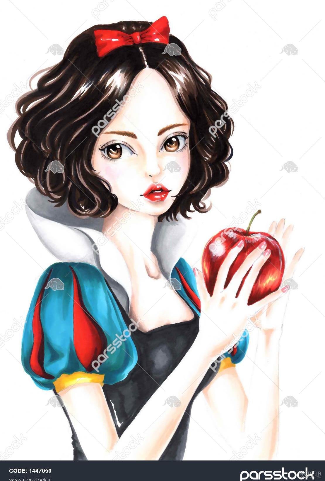 سفید برفی در حال قصه گفتن 1447048 سفید برفی در حال قصه گفتن 1447048