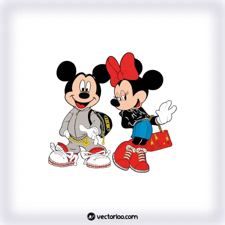 عکس کارتونی میکی موس عاشقانه