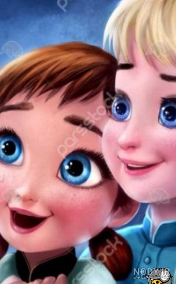 عکس السا و آنا جدید زیبا