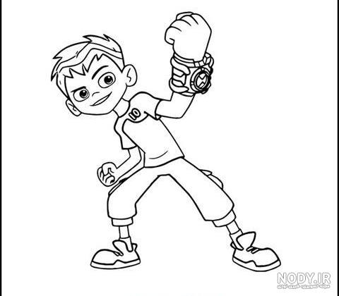 عکس نقاشی بن تن ساده