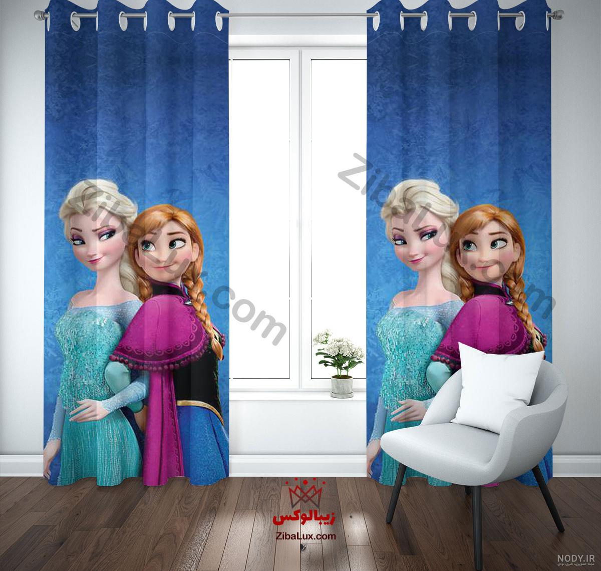 فرش گرد 700 شانه طرح السا و آنا 2 کد 100293 (غیربرجسته)