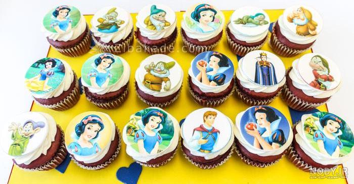 تم تولد سفید برفی - Snow White ماکت سفید برفی - زیباکده تم تولد سفید برفی - Snow White ماکت سفید برفی - زیباکده
