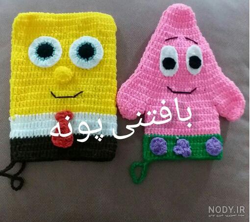خرید و قیمت لیف حمام باب اسفنجی از غرفه بافتنی های دستی لیلا