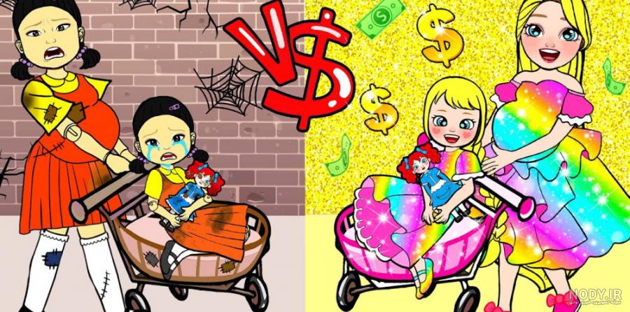 عکس عروسک گیسو کمند