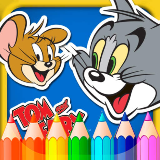 50 نقاشی تام و جری (Tom & Jerry) برای رنگ آمیزی کودکان