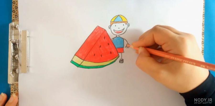 آموزش نقاشی میکی موس ، راحت و آسان
