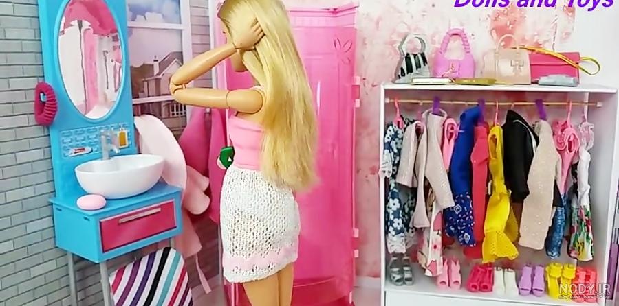 اتاق جدید برای راپونزل و اثاثیه جدید باربی