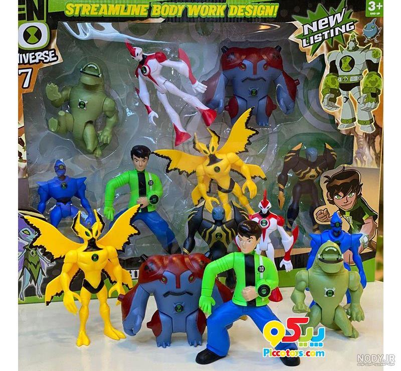 خرید و قیمت اکشن فیگور 11 عددی بن تن سری جدید -BEN10 | ترب خرید و قیمت اکشن فیگور 11 عددی بن تن سری جدید -BEN10 | ترب