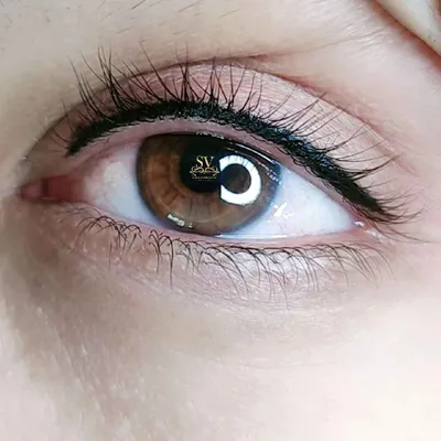 چشم های زیبا با بن مژه دائم