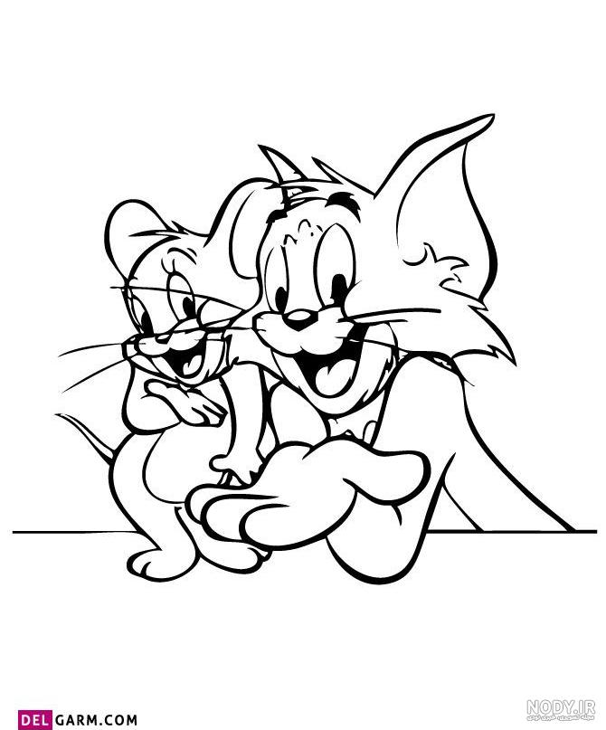 50 نقاشی تام و جری (Tom & Jerry) برای رنگ آمیزی کودکان 50 نقاشی تام و جری (Tom & Jerry) برای رنگ آمیزی کودکان