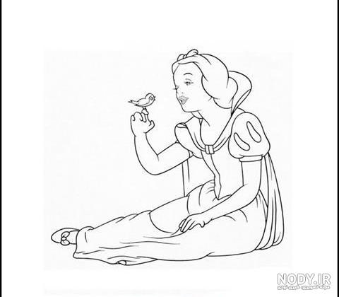 عکس از سفید برفی