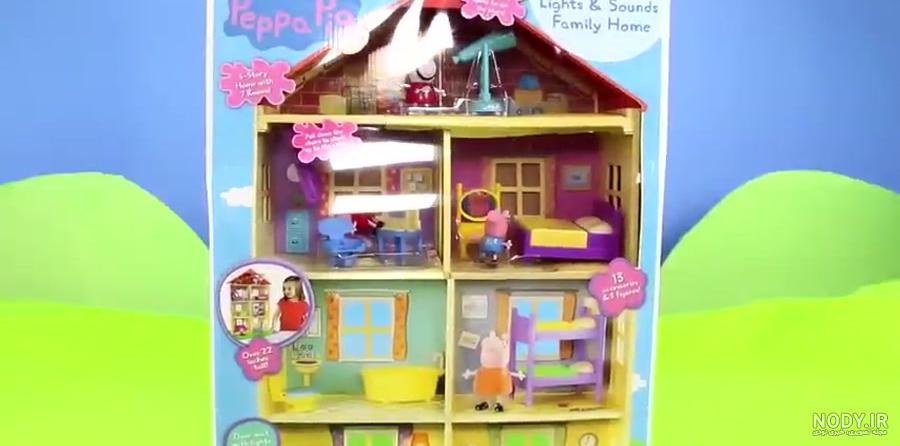 ست فیگور 8 عددی خانه ویلایی پپاپگ - Peppa Pig Beautiful Villa ...
