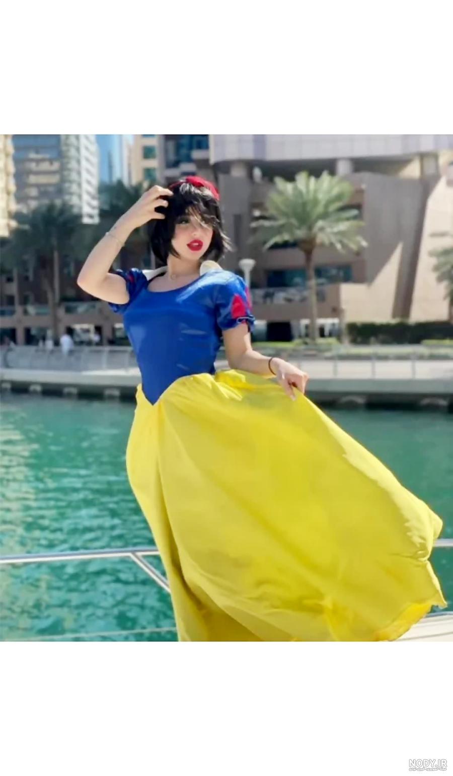 عکس لباس بچه گانه سفید برفی