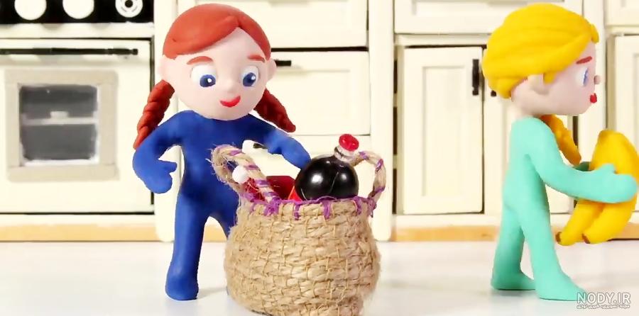 نقاشی السا و آنا برای کودکان و رنگ آمیزی های بامزه فروزن