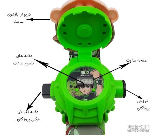 اسباب بازی ساعت BEN 10 ده شخصیت فضائی سری جدید OMNIVERSE
