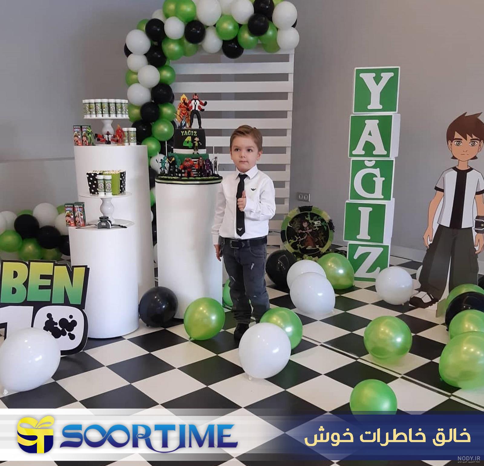 عکس بن تن روی کیک - عکس نودی