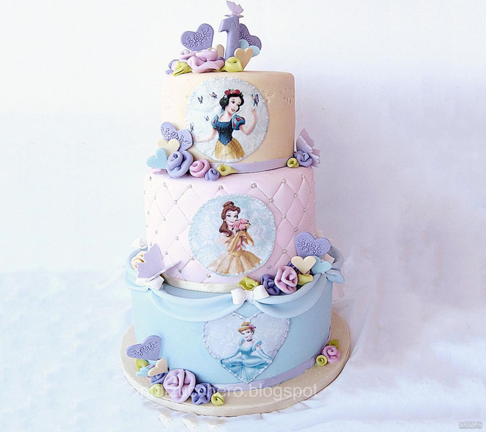 عکس سفید برفی برای کیک تولد
