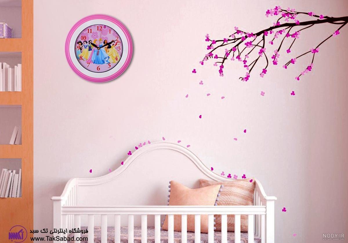 ساعت دیواری بچه گانه سیندرلا