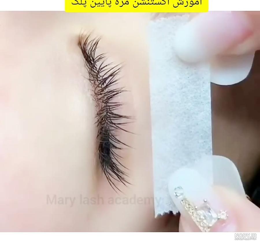 تاتو بن مژه
