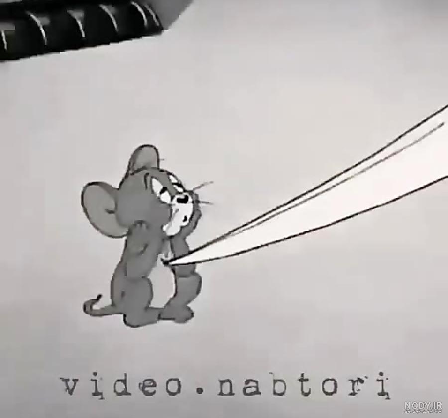 سياه سفيد عکس پروفایل تام و جری غمگین