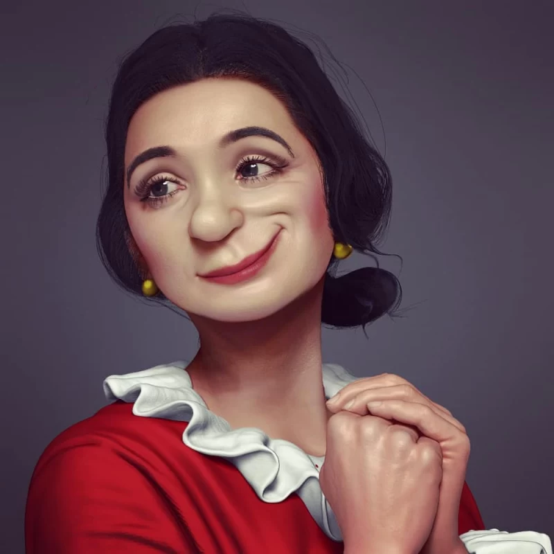 چهره واقعی ملوان زبل و همسرش! چهره واقعی ملوان زبل و همسرش!