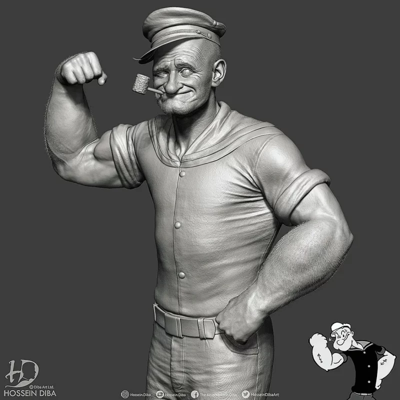 ۹ نکته‌ای که احتمالاً درباره ملوان زبل (Popeye) نمی‌دانستید