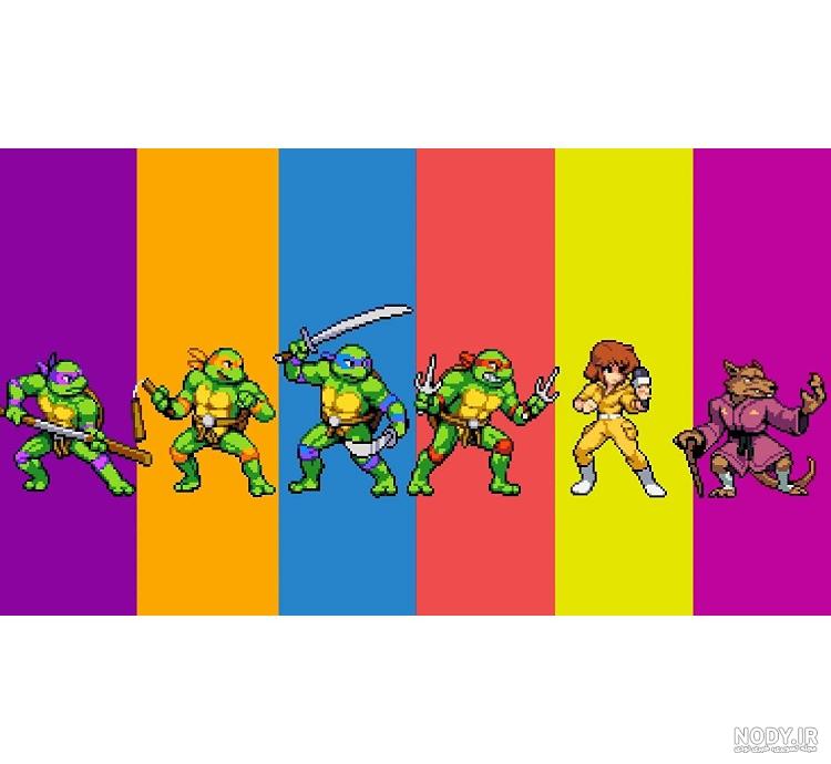 خرید بازی Teenage Mutant Ninja Turtles - لاکپشتهای نینجا برای PS2
