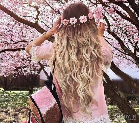 عکس پروفایل بهاری دخترانه با جملات دخترونه بهاری احساسی