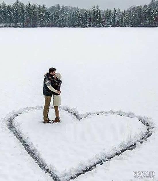 ۲۵ عکس برف در شب؛ عکس های عاشقانه‌ برفی - ستاره