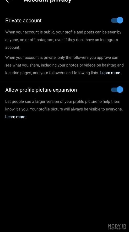 آموزش تغییر عکس پروفایل اینستاگرام به صورت تصویری- نوماوب