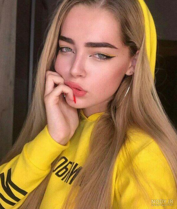 عکس دختر خارجی لاکچری برای پروفایل