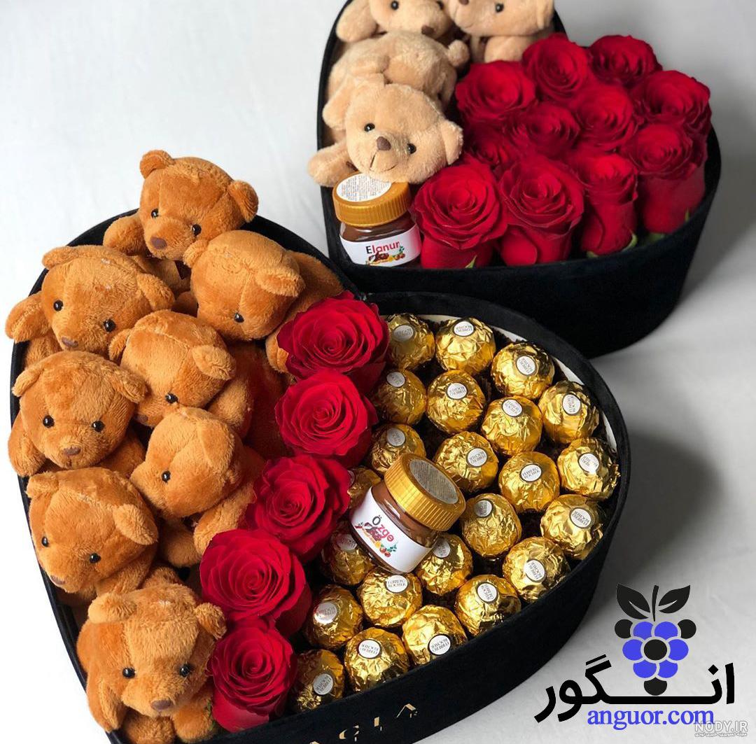 عکس دسته گل رز برای ولنتاین