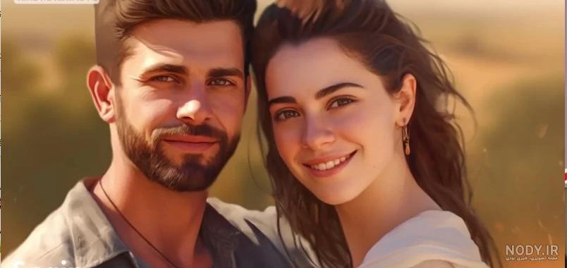 عکس عاشقانه با هوش مصنوعی