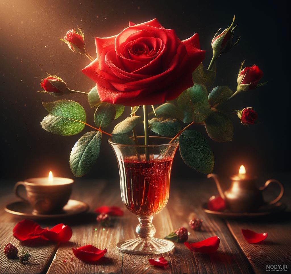 عکس پروفایل جدید گل