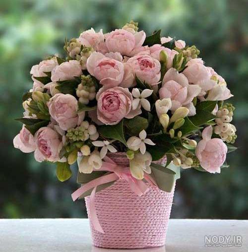 عکس گل های شیشه ای زیبا - عکس نودی