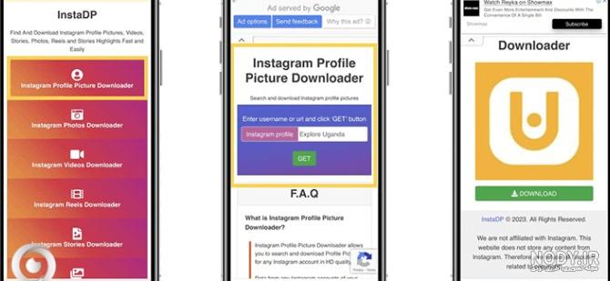 دانلود کننده عکس پروفایل اینستاگرام آنلاین