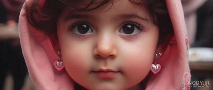 عکس دختر صورتی