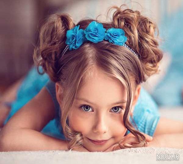 عکس مدل مو دختر بچه برای عروسی