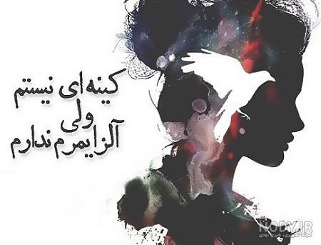 عکس نوشته تیکه دار جدید برای پروفایل | حیاط خلوت