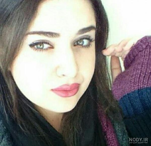 عکس نی نی خوشگل دختر چشم رنگی