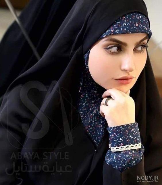 عکس پروفایل با حجاب غمگین