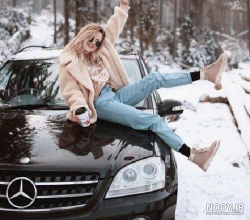 عکس پروفایل دخترانه برف عکس پروفایل دخترانه برف