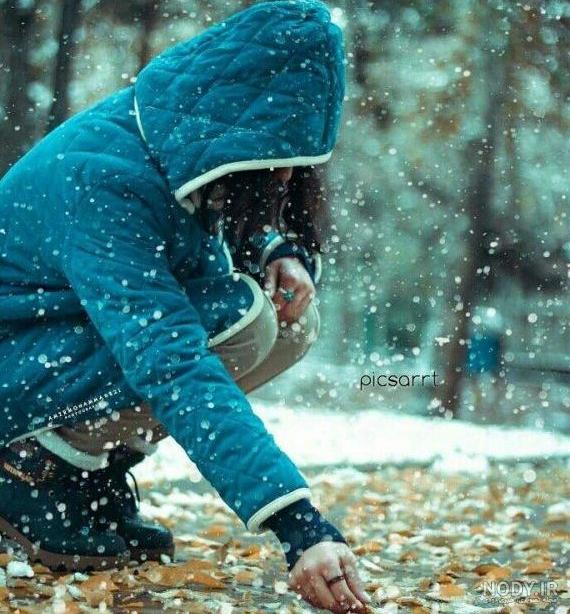 عکس پروفایل دخترانه زمستانی جذاب برای پروفایل شما - ژاویز