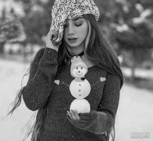 پروفایل زمستانی فانتزی و عاشقانه | عکس پروفایل برفی زیبا با متن