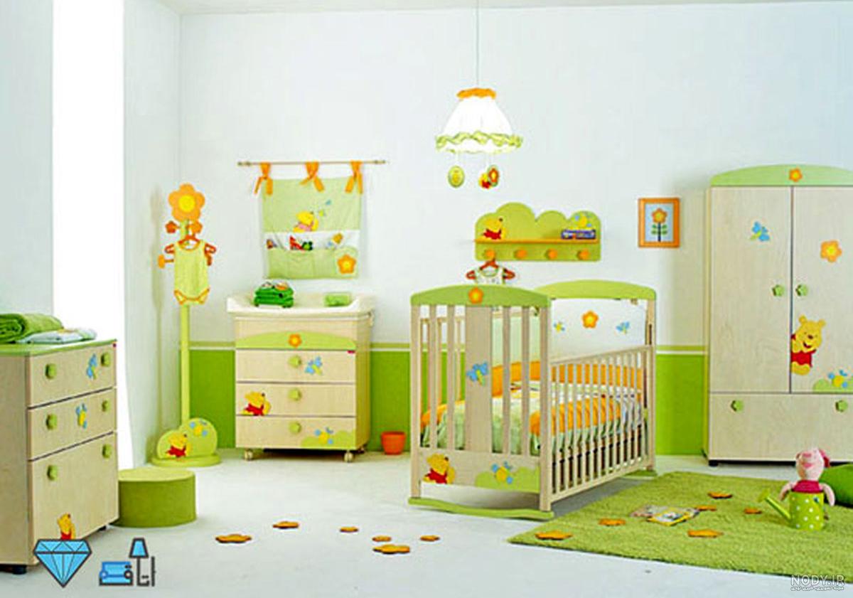 اصول دکوراسیون اتاق نوزاد
