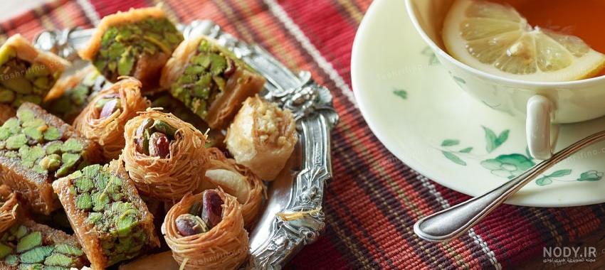 بهترین شیرینی ها برای مراسم خواستگاری + تزئین ظرف شیرینی خواستگاری