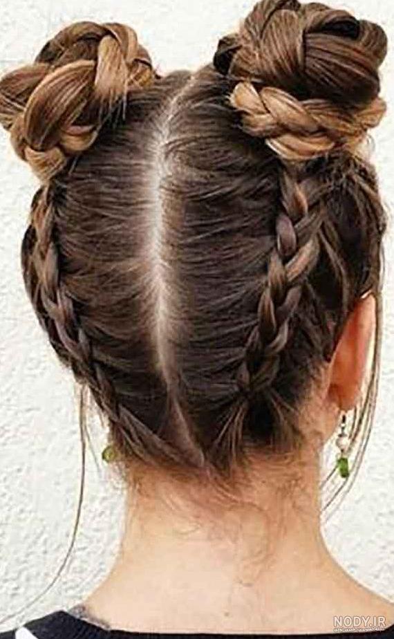 جدیدترین مدل مو بچه گانه دختر برای مجالس