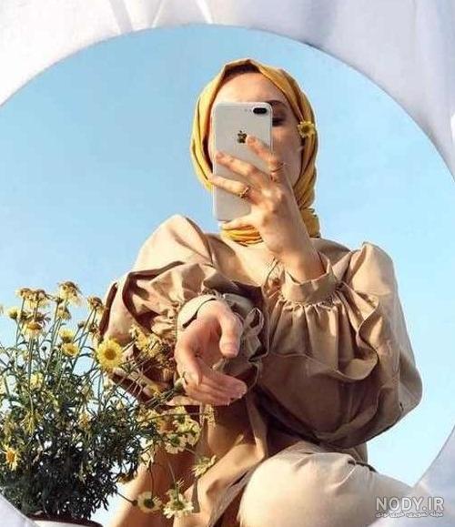 عکس دخترونه جلوی اینه